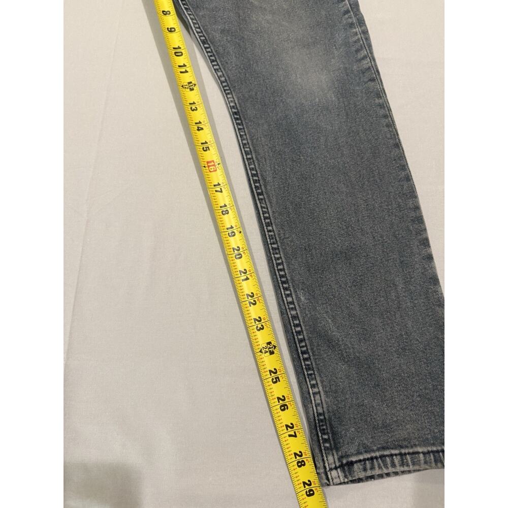 Levi’s 512 Slim Taper Jeans Men’s 34x30 Gray Stretch Denim 5 Pocket Casual￼ - Picture 7 of 14